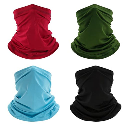 Ezovino Neck Gaiter Face Mask,Sun Cooling Scarf,Balaclava Bandana Cover for Men Women - color: Multicoloured 09