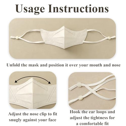 20 Pack Nose Cover Mask, Disposable Anti-pollen Nose Cover Protection, Women/Teenager Breathable Anti-Allergy Nasal Filter Cover for Outdoor Activities, Gardening, and Travel, Individually Wrapped