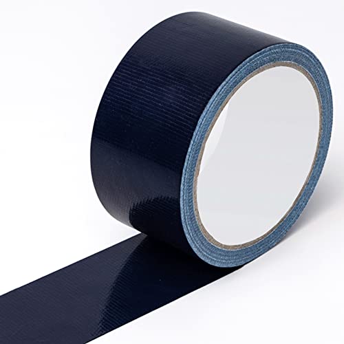 Reniteco Navy Blue Duct Tape- 2 inches x 10 Yards, Waterproof & All-Weather, No Residue, UV Resistant, Heavy Duty for Car, Home & Outdoor Repairs, 1 Roll - color: Navy Blue, size: 2in*10yard