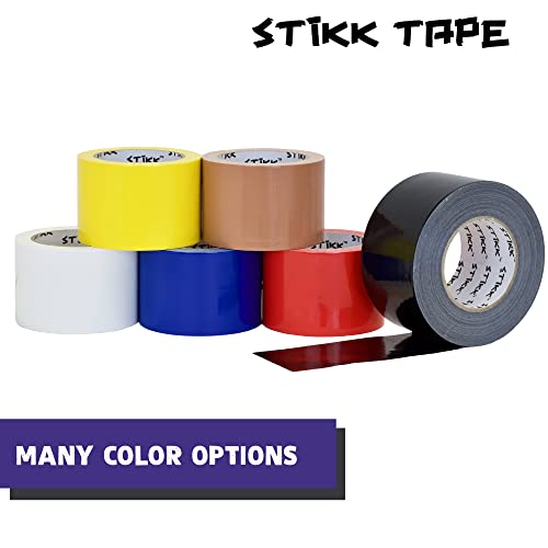 STIKK Purple Duct Tape, 3 inch x 25 Yards, Heavy Duty Waterproof Tape for Repairs and Projects - color: Purple