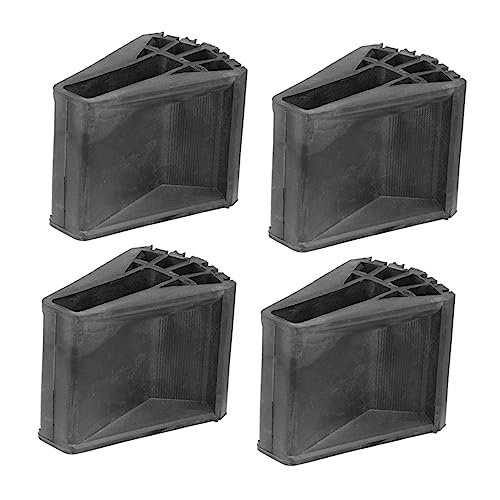 4pcs Slip Mats Outdoor Stair Treads Non-Slip Ladder Feet Covers Protector