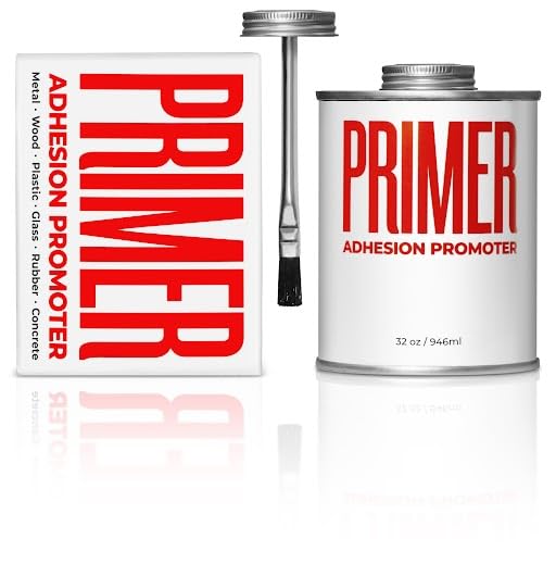 VViViD Primer Adhesive Promoter (946 ML), for Painting, Metal, Plastic, Vinyl Wrapping, Rubber, Concrete and More - color: Brush Head, size: (936 mL)