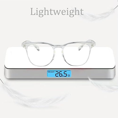 Safety Glasses for Men Women, Anti Fog Safety Goggles Comfortable Blue Light Blocking UV Protective Adult Nurse - color: Clear 1pack