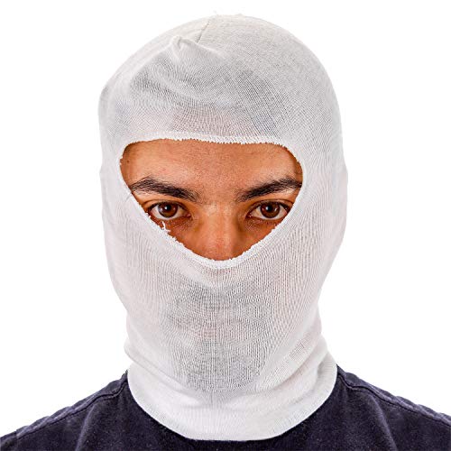 TCP Global Premium Painters Spray Socks, One Size Fits All (Pack of 12) - Snug Soft Stretch Cotton Hood Mask