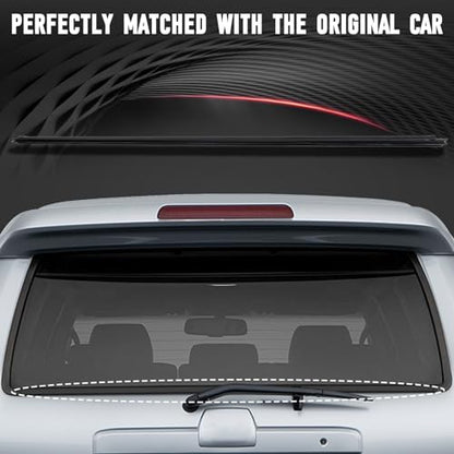 Rear Tailgate Liftgate Trunk Hatch Car Outer Door Window Moulding Sweep Felt Trim Seal Weatherstrip Compatible with Toyota 4Runner 2003-2009 Replace 68290-35031 - size: 4Runner 2003-2009