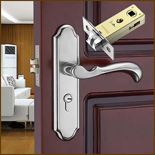 Qrity Tubular Latch 45mm for Lever Door Handles - Mortice Latch for Internal Doors - size: 45mm