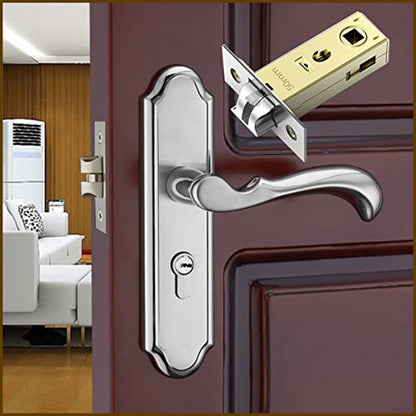 Qrity Tubular Latch 45mm for Lever Door Handles - Mortice Latch for Internal Doors - size: 45mm
