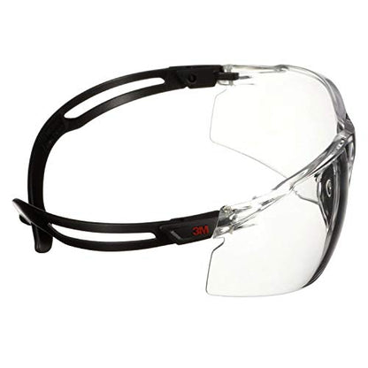 SecureFit 500 Series SF501SGAF-BLK, Black, Scotchgard Anti-Fog Coating, Clear AF-AS Lens