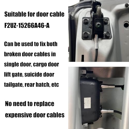 iFJF Door Handle Latch Cable Aluminum Repair Kit Latch Lock Cable Ends Replacement for F/E150 250 350 32 Sets