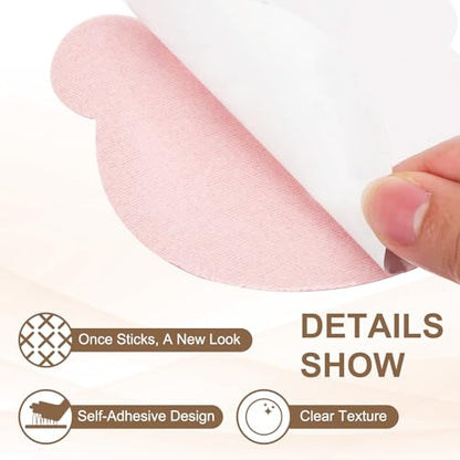 PATIKIL Leather Repair Patch, 2 Pcs 4 x 3.5 Inch Self-Adhesive Vinyl Patch Furniture Tape Repair Kit for Sofas Couches Stools Chairs Cabinets Bags, Pink - color: Pink
