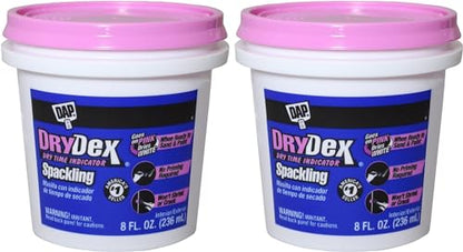 1/2 pt DAP 12328 DryDex Interior/Exterior Spackling | Pack of 2 - size: Pack of 2
