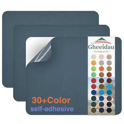 Gheeidau Canvas Repair Patch 9×11 Inch 3Pcs Waterproof Self-Adhesive Fabric Repair Patch for Tents,Boat Cover,Pop Up Canopy,Patio,Bags,Car Seats,Sofas,Furniture Cover(Denim Blue) - color: Denim Blue, size: 9"×11"×3PCS