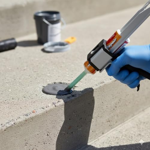 All-in-One Concrete Repair Adhesive – Professional Strength Crack & Damage Repair for Concrete, Masonry & Stone, 50ml (35, Seconds)