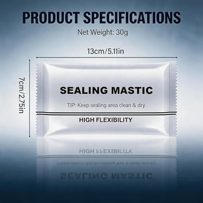 Waterproof Sealant Putty, Quick Repair Mending Clay for Pipe, Wall Hole & AC Opening, Strong Sealing Mud for Leak Proof Fix (12) - color: 12