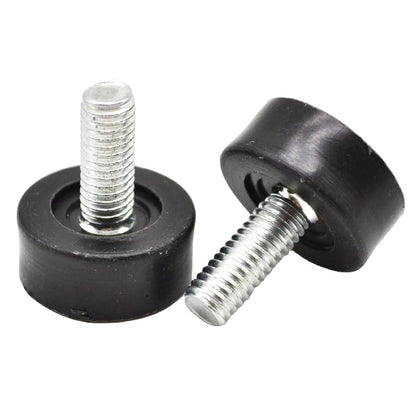 8 Pack 3/8" Wire Shelving Rack Thread Leveling Feet Bolt, Furniture Adjustable Leg for Chair Stool Table Cabinet Cupboard Couch Desk Sofa - style: Leveling Feet 8 Pack