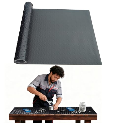 Work Bench Mat Scratch-Resistant Mats with Non-Slip Backing Stain Resistant Surface Table Mat for Protects Workbench Tabletop Surface Woodworking Crafting DIY Projects Tool Protection (48 x 15.8 Inch) - size: 48 x 15.8 Inch