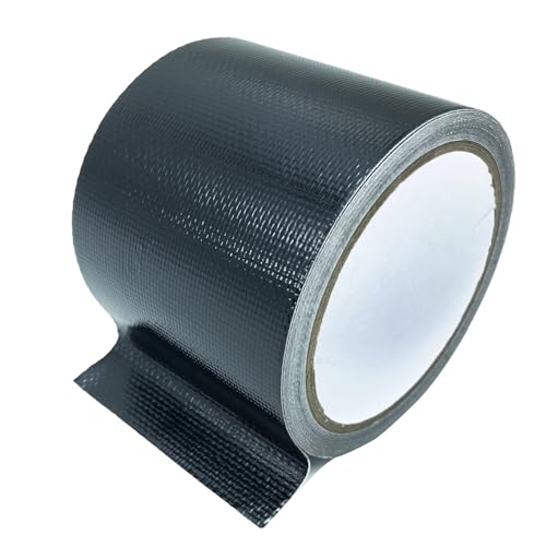 Awning Repair Tape Waterproof, Heavy Duty Outdoor Repair Tape for Tarp, Canvas, Tent, Boat Covers, Canopy, Sail Tape, Tent Repair Kit, UVproof and Heat-Resistant, Black