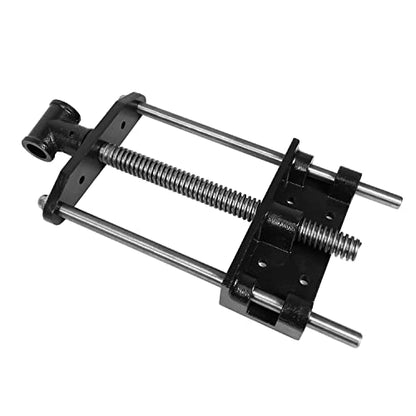 HFS(R) Woodworking Bench Vise, Heavy Duty Front Screw Vise for Workbench Chrome plating Leg Vise Hardware Woodworking (7IN) - size: 7"