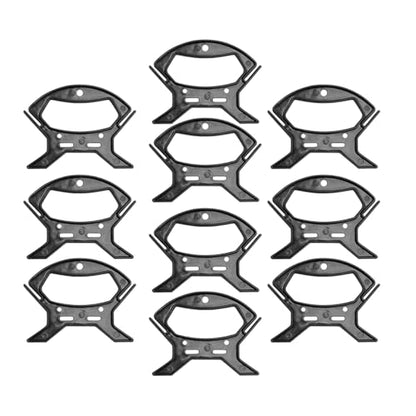 DOITOOL Cord Organizer Wrap Wire Storage Winder Cord Storage Reel Cable Management Holder 10 Pack Compact 5.11X3.89X0.39 Inch for Home and Industrial Use