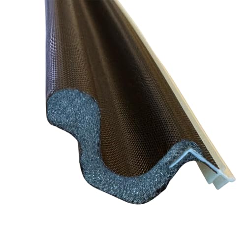 MEGA Reach Foam Weatherstrip (3 Pieces), Foam Weatherstrip for Door, 97 Inches (Bronze) - color: Bronze