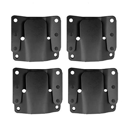 LazyMe Universal Sectional Sofa Interlocking, Sectional Couch Connectors, Sofa Connector Bracket with Hardware- 4 Sets, 8 Pieces - color: 8 Piece