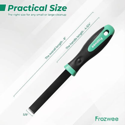 5/8-inch Carbide Scraper,Super Gasket Scraper with Durable Tungsten Tip for Remove Gaskets, Carbon and More from Varied Surfaces - size: 5/8"