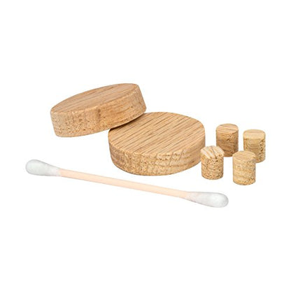 Rok Hardware Oak Cabinet Hinge Screw Hole Repair Kit for 35mm / 8mm System ROKRPKITOAK