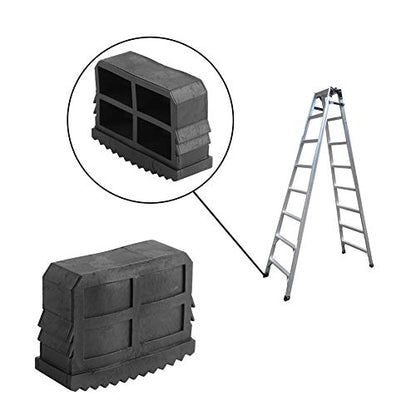 Ladder Feet, Gorilla Ladder Al13 Leg Pads 2 Pcs/Pair Rubber Non Slip Replacement Step Ladder Feet Foot Mat Cushion Sole