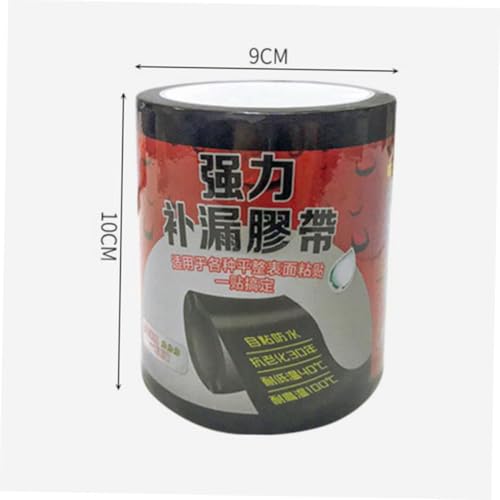 ULTECHNOVO Sealant Tape for Plumbing Repairs Strong Adhesive Easy to Cut Non-degumming for Leak Sealing Pipes and Hoses Feet Long Black