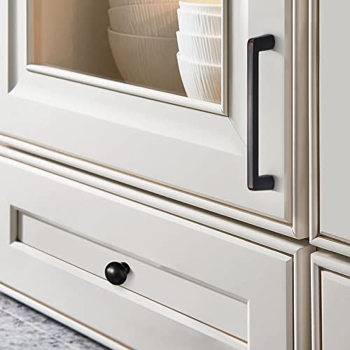 Kitchen Cabinet Knobs and Pulls Oil Rubbed Bronze Drawer Knobs Single Hole Closet Door Knobs Dresser Handles Furniture Knobs,2 Pack - color: Oil Rubbed Bronze, size: 2 Pack, style: Modern