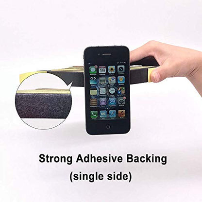 Adhesive Foam Strips -1" W x 1/8" T- Neoprene Weather Stripping High Density Foam Tape Seal for Doors and Windows Insulation - size: 1in x 1/8in - 32ft