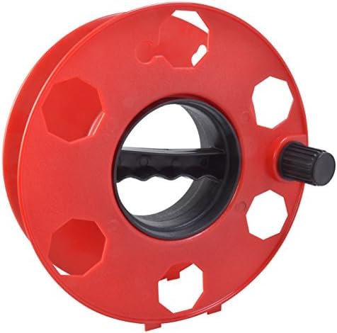 Woods Heavy Duty Cord Storage Wheel - Holds Up to 150 Feet-of 16/3 or 125 Feet-of 14/3 Gauge Cord - Tangle-Free Design for Extension Cords,Rope,or Hose - - Black,(Pack of 8) - size: 125 ft (8-Pack)