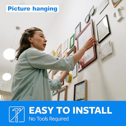 3M Double Sided Tape 1in x 16.5ft, Mounting Tape Heavy Duty, Removeable PE Foam Tape Strips, Strong Adhesive Tape Waterproof Free Damage for Paint Wall Picture Hanging Poster - size: 1in x 16.5ft