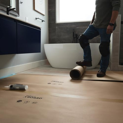 Trimaco X-Board Paint & Remodel, Lightweight Breathable Surface Protector, 1 roll, 35-inch x 50-feet, Brown