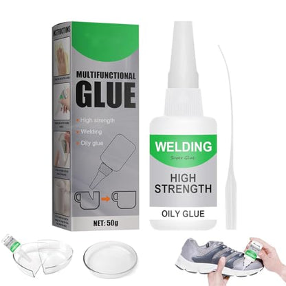 Welding High-Strength Oily Glue, Multifunctional Super Glue for Fast Repair, Universal Strong Adhesive Welding Glue for Metal, Plastic, Wood, Ceramic, Leather, Glass (2)