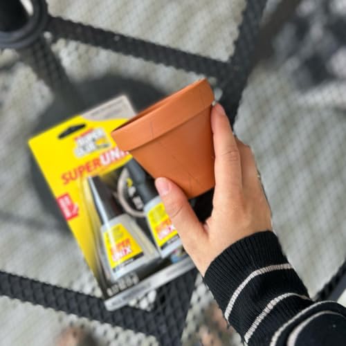 Super Glue, SUPERUNIX Universal Instant Bonding Adhesive for 3D Printing, Shockproof & Waterproof Gel, 5g Bottle – Ideal for Wood, Foam, Paper, Denim, Plastic, Metal, Ceramics, Crafts & Repairs