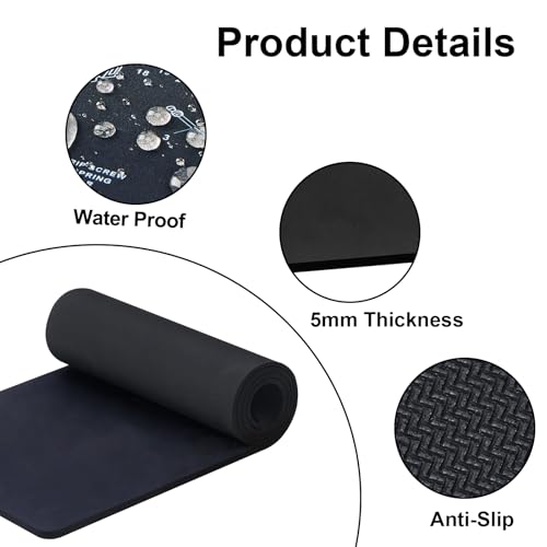 36X16 Inch Large Cleaning Mat, Workbench Pad Protector for Office and Home