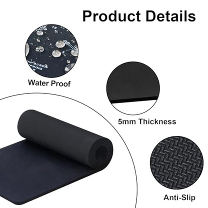 36X16 Inch Large Cleaning Mat, Workbench Pad Protector for Office and Home