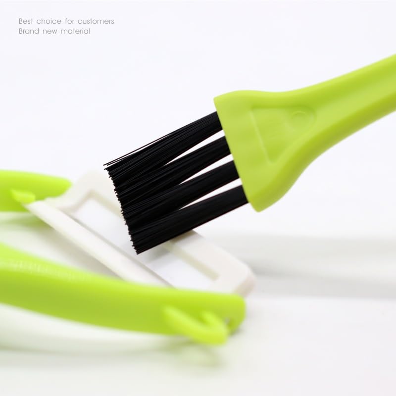 Cleaning Brush for Keyboard & Electronics, Nylon Detail Cleaning Brush for Coffee Machine, PC Keyboard Dust Brush, Small Gap Cleaning Tool for Computer, Appliances, Window Tracks and Home Cleaning