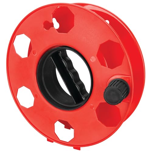 Performance Tool W2274 Heavy Duty 11-inch Cord Reel for Holding Extension Cords, Orange, 150-ft Capacity - size: 150-ft Capacity