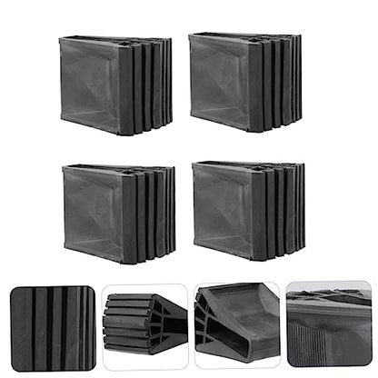 4pcs Non-Slip Ladder Foot Covers Folding Mats Slip Stair Treads for Indoor Outdoor
