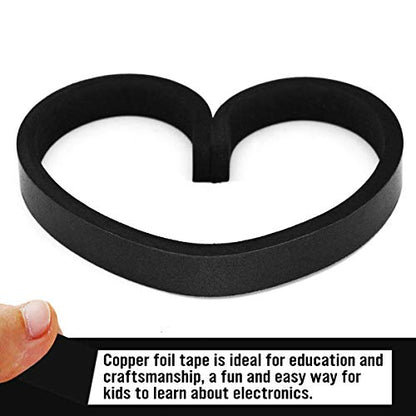 Seal Foam Tape,1/8" Thick-1/2-33ft 2Rolls, Weather Stripping for Door and Window,High Density Single Sided Closed Cell Door Insulation Weather Strip, Black