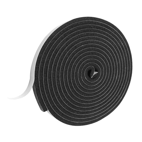 Foam Insulation Tape self Adhesive,1/2In x 1/4In x16.4Ft Weather Stripping for Doors and Windows,Sound Proof soundproofing Door Seal,Weatherstrip,Pipe Cooling, Air Conditioning Seal Strip - size: 1/2In x 1/4In x16.5Ft