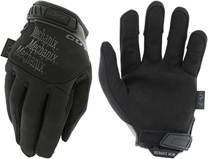 Mechanix Wear: Tactical Specialty Pursuit D5 Cut Resistant Covert Work Gloves (XX-Large, All Black) - size: XX-Large