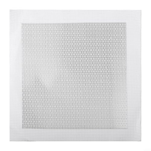 Heavy Duty METALs Drywall Patch Kit for Large Hole Repair in Walls and Ceilings, Galvanized Steel with Fiberglass Mesh, Self-Adhesive Wall Fix Kit(20 * 20cm) - size: 20*20cm