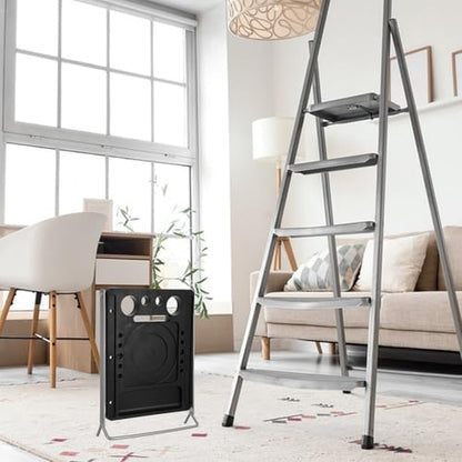 Kisangel Platform Accessories for Painters, Anti-Slip Extension Ladder Platform System, Work Tray for Tools, Heavy Duty Work Stand 13.78x10.63 Inches