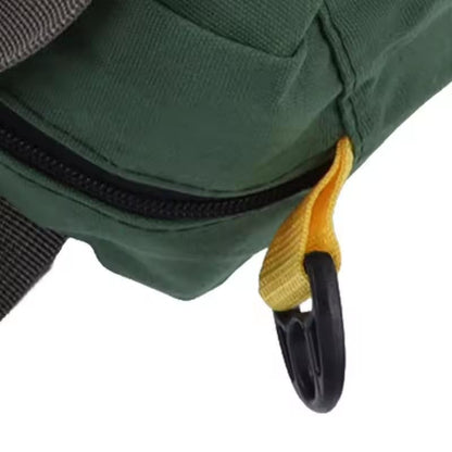 Portable Tools Bags Wide Mouth Tool Bag Canvas Waterproof High Capacity Storage Handbag for Technicians (14inch) - color: 14inch