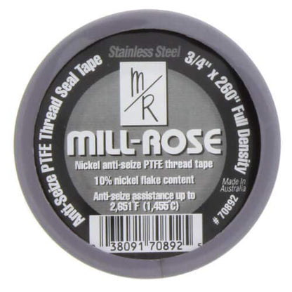 3/4" x 260" Stainless Steel PTFE Thread Sealing Tape