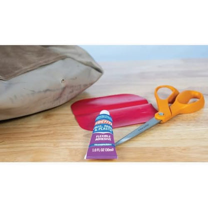 Loctite 1360694 Vinyl Fabric & Plastic Repair Flexible Adhesive, 1 oz, Clear