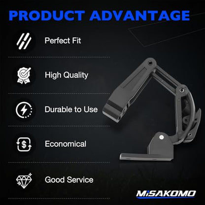 2206609 Clear Window Latch Hardware, Compatible with Polaris Pro XD (Full-Size Gas/Diesel, Crew Gas/Diesel) 2023-2026, Fit# Ranger Doors 2882188, 2882901, 2883229